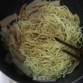 Make Noodles for meatloaf sprouts step 5