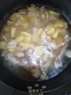 Make Pumpkin chicken soup step 6