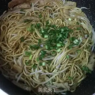 Make Noodles for meatloaf sprouts step 8