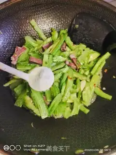 Make Ham and bitter melon step 4