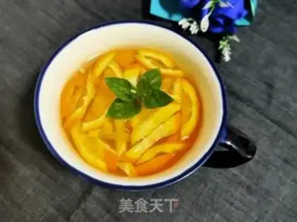 Make Ice cream orange mint step 4