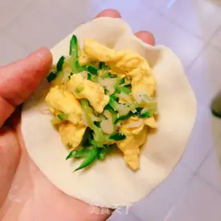 Make cucumber eggs fried step 3