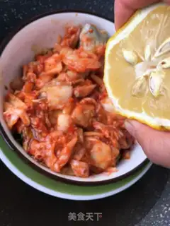 Make Hot cabbage steamed chicken legs step 12