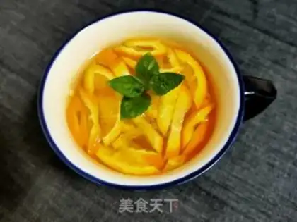 Make Ice cream orange mint step 5