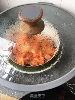 Make Hot cabbage steamed chicken legs step 13