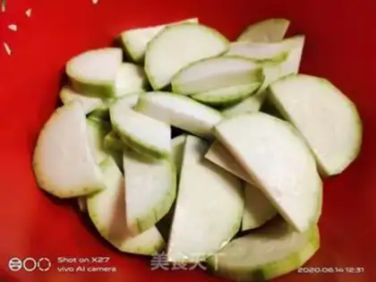 Make Meat flaming melon step 2