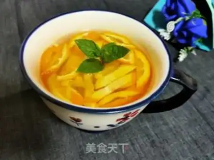 Make Ice cream orange mint step 6