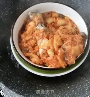 Make Hot cabbage steamed chicken legs step 14