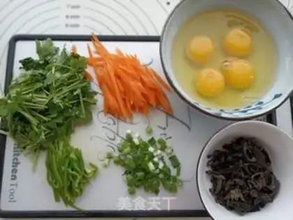Make Fish eggs step 1