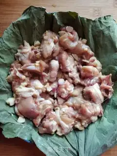 Make Folded chicken step 3