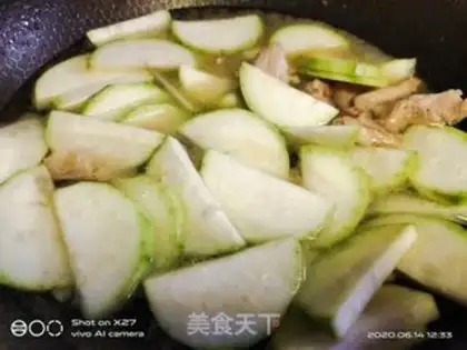 Make Meat flaming melon step 8