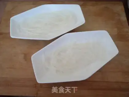 Make Garlic fans steam red shrimp step 7