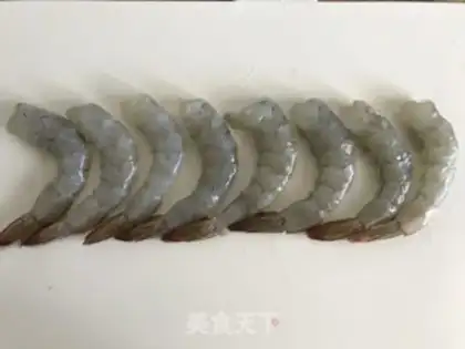 Make Gold phoenix shrimp ball step 0