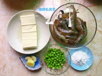 Make Shrimp tofu step 0
