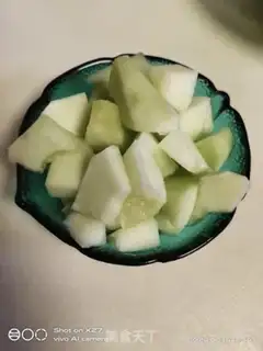 Make Quail egg cucumber salad step 1