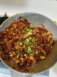Make Spicy chicken step 14