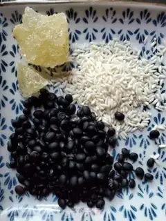 Make Black bean milk step 0