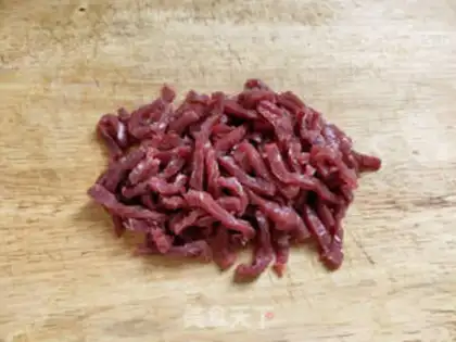 Make Dried beef silk step 0