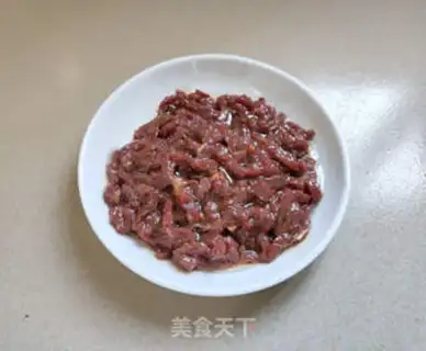 Make Dried beef silk step 1