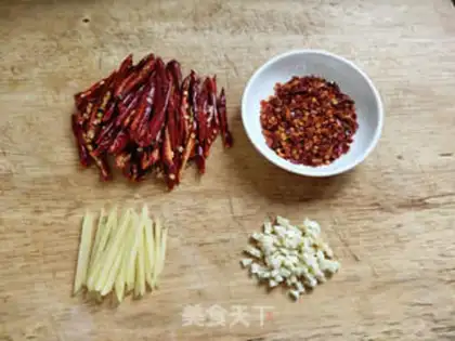 Make Dried beef silk step 3