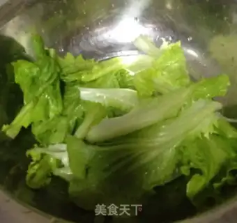 Make Boiled lettuce step 0