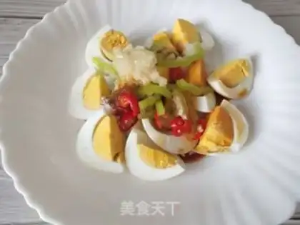 Make Garlic eggs step 3