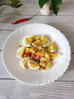 Make Garlic eggs step 4