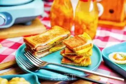 Make Bread cake breakfast step 17
