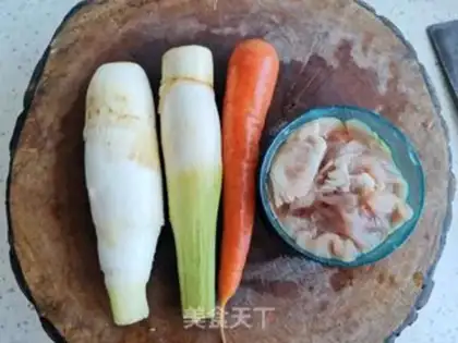 Make White fried meat step 0