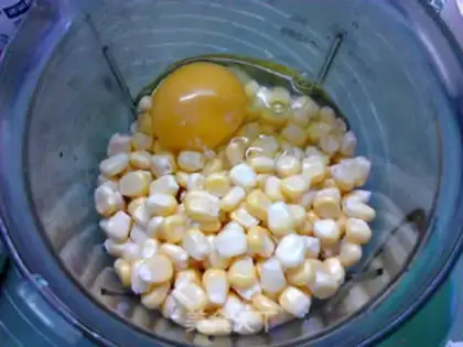 Make Milk egg tacos step 1