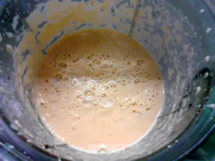 Make Milk egg tacos step 2
