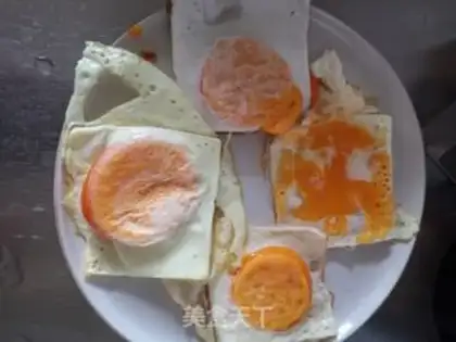 Make A chicken chest sandwich step 3