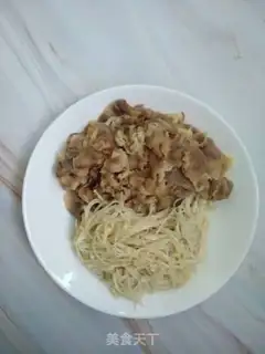 Make Fat cow, golden mushroom step 1