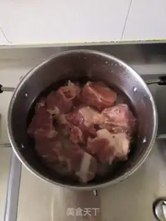 Make Pork ridge soup step 0