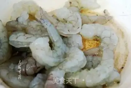 Make Shrimp scabs step 1