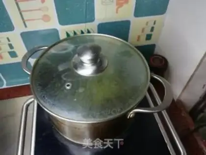 Make Green Bean Sea Sugar step 4