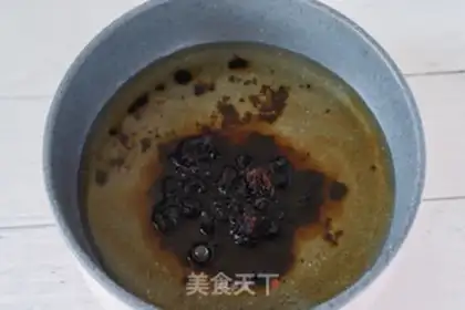 Make A dirty milk tea with bean step 9