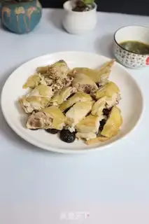 Make The mushrooms steamed three yellow chickens step 0