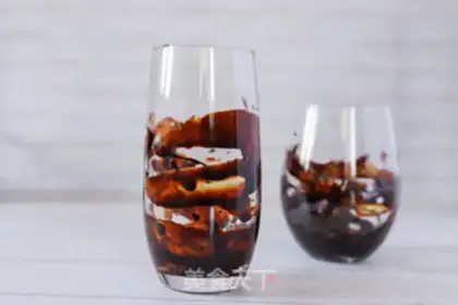 Make A dirty milk tea with bean step 12