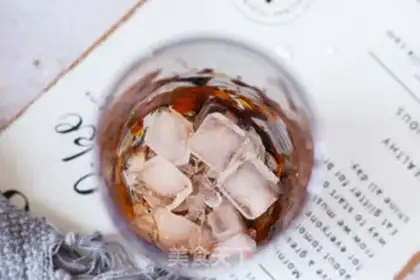Make A dirty milk tea with bean step 13
