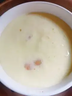 Make Dry prawn eggs step 3