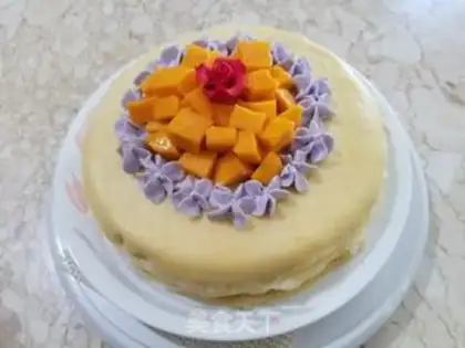 Make Mango lasagna cake step 20
