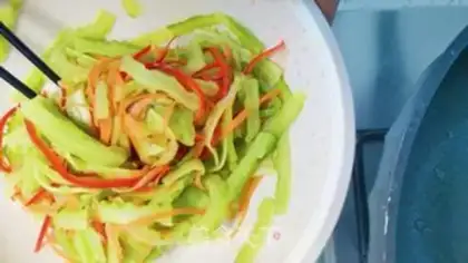 Make A cold, bitter melon step 5