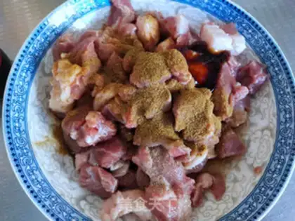 Make Air-fried lamb step 2