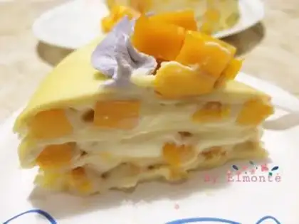 Make Mango lasagna cake step 22
