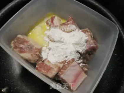 Make Mongol juice ribs step 1