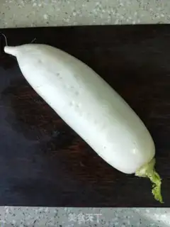 Make Cow radish step 1