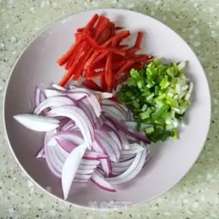 Make Pepper salt tofu step 1