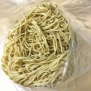 Make Hot dry noodles step 9