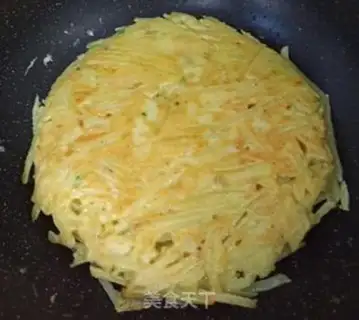 Make Potato omelet step 6